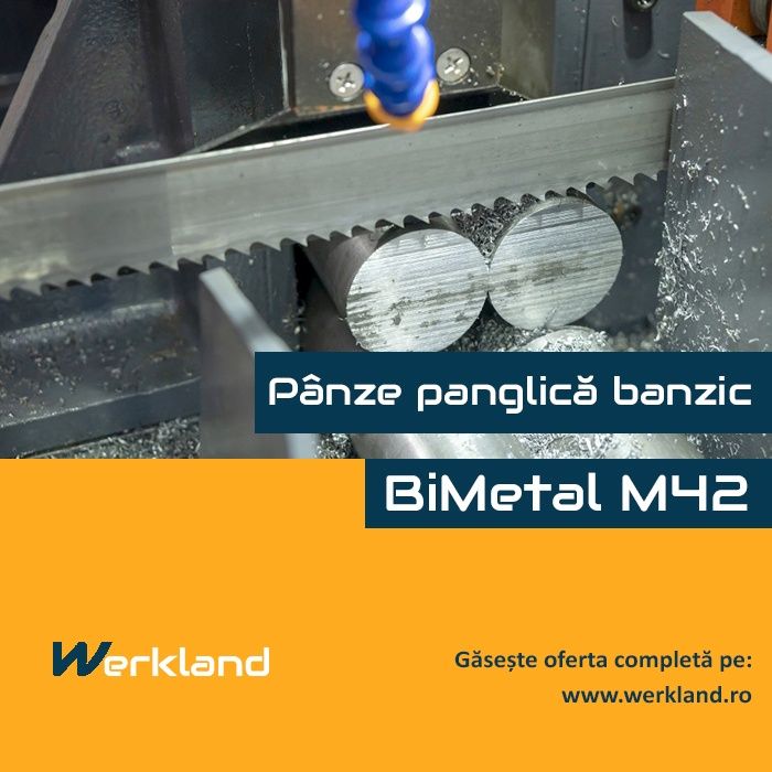 Pânză panglică fierăstrău cu bandă BiMetal M42 2080x20x0.9x10/14 DPI