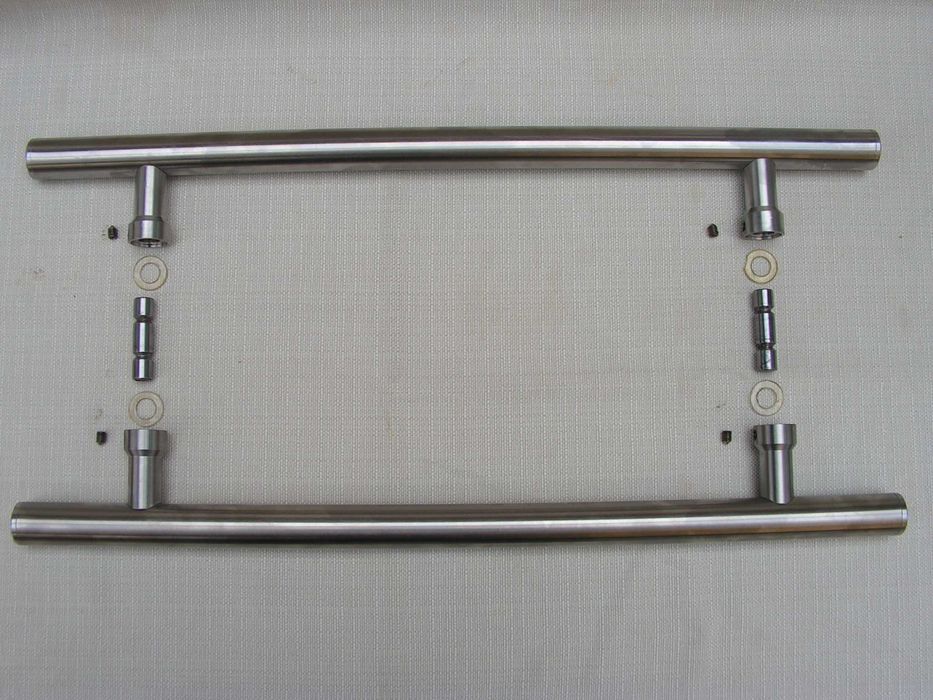 Двустранна дръжка за бутане – дърпане на стъклена или плътна врата.