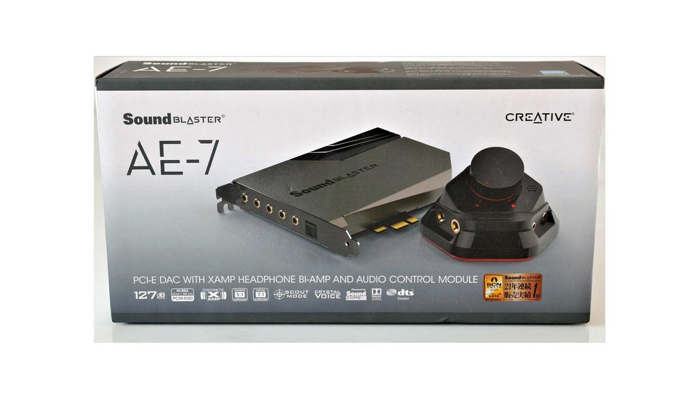 Placa de sunet PC PCIe Creative Sound Blaster AE-7, NOUA