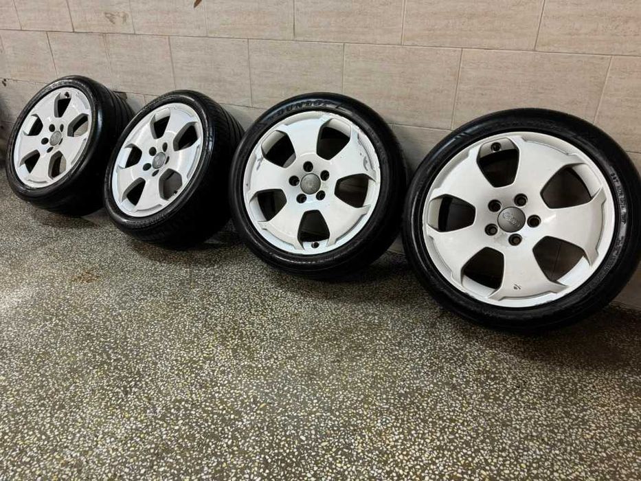 4 бр. Летни гуми 225/45 R17 с алуминиеви джанти 5x112 Audi VW Seat Skoda