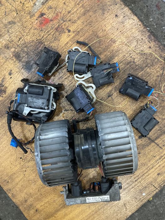 Audi a8 d3 мотор и модули парно