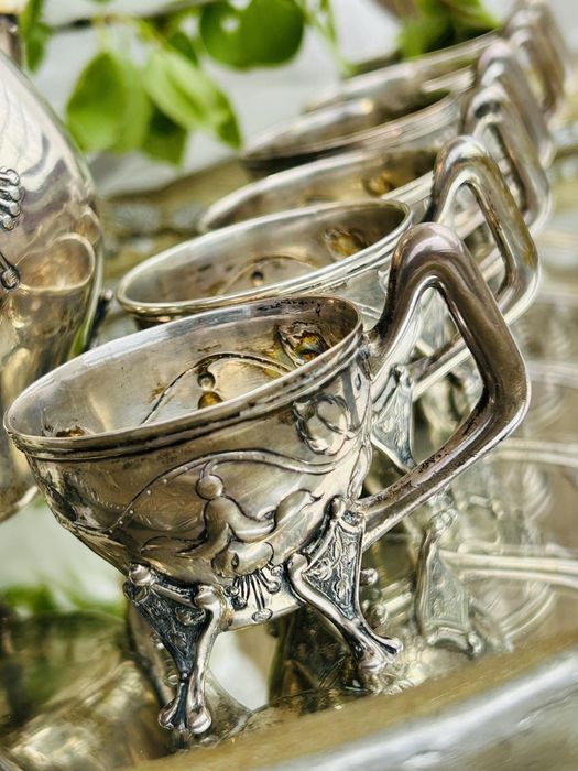 Сребърен сервиз за кафе
