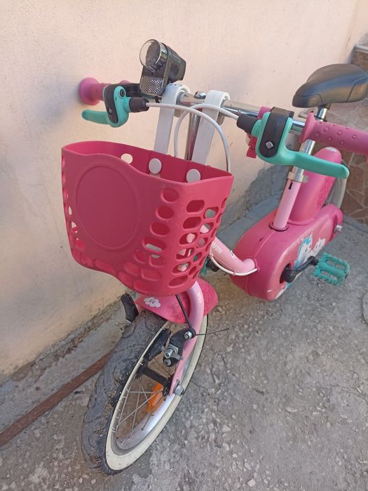 Велосипед 14 цола/инча BTwin момиче 3-5 години