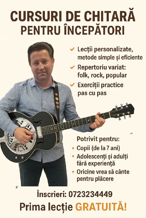 Curs chitara începători