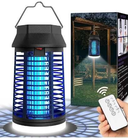 Lampă UV anti-țânțar 15W ,4200 V  si  lampa  lumina Led cu telecomanda