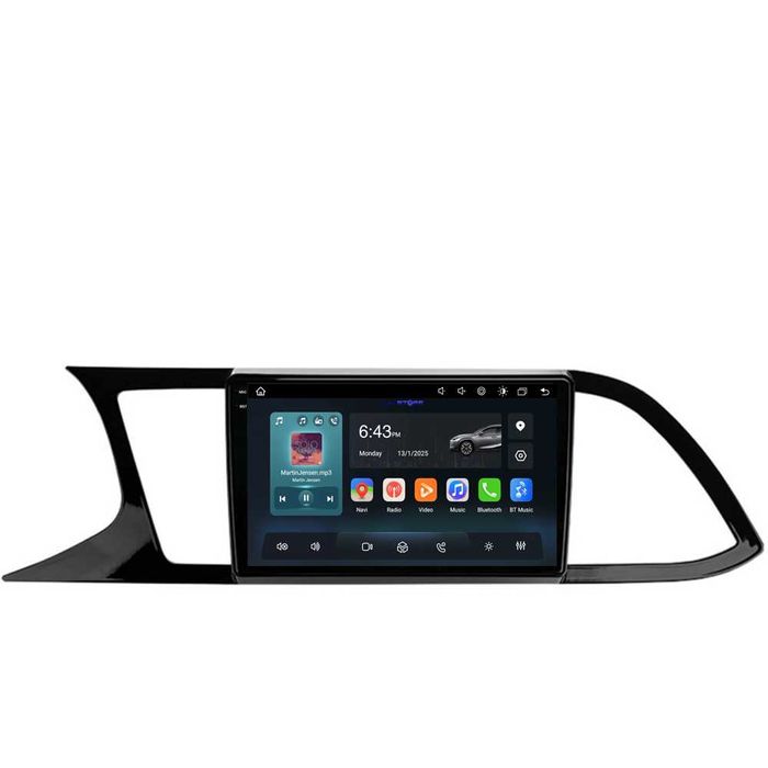 Navigatie Android Dedicata Seat Leon 3, 9Inch, Bluetooth, WiFi,Carplay