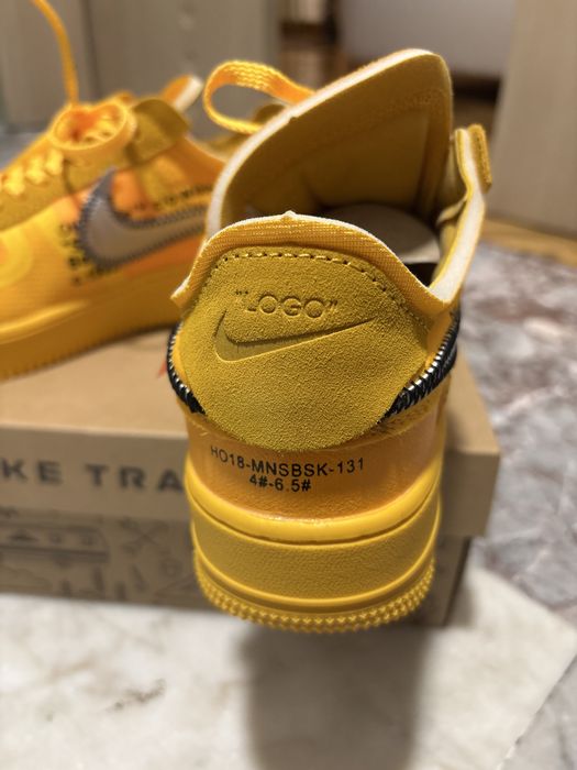 Nike off white жълти 39