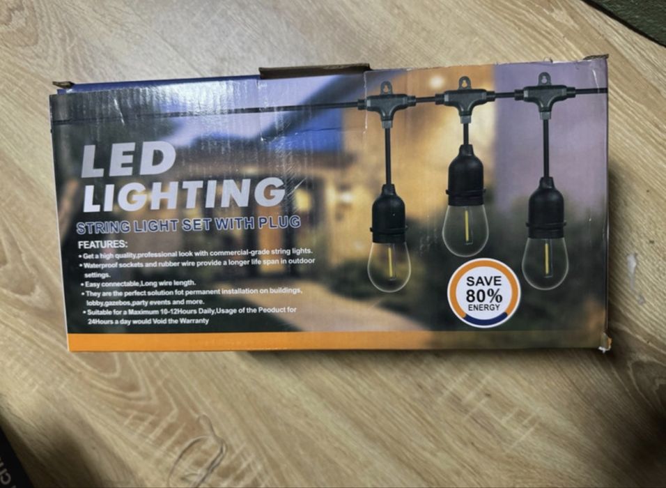 Ghirlanda luminoasa pentr exterior