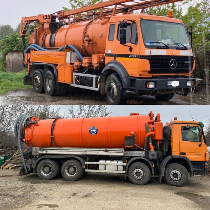 Vidanjare/ desfundare canalizare Prahova-Ploiesti