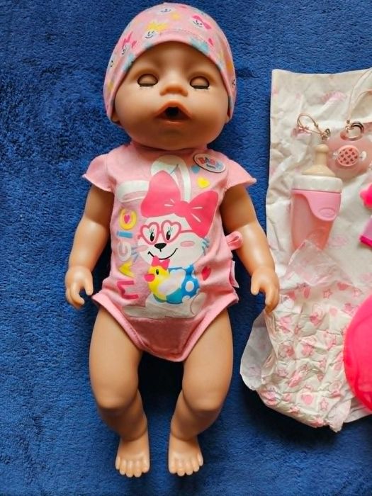 Кукла бебе играчка Baby Born Magic Girl, с аксесоари, 43 см.