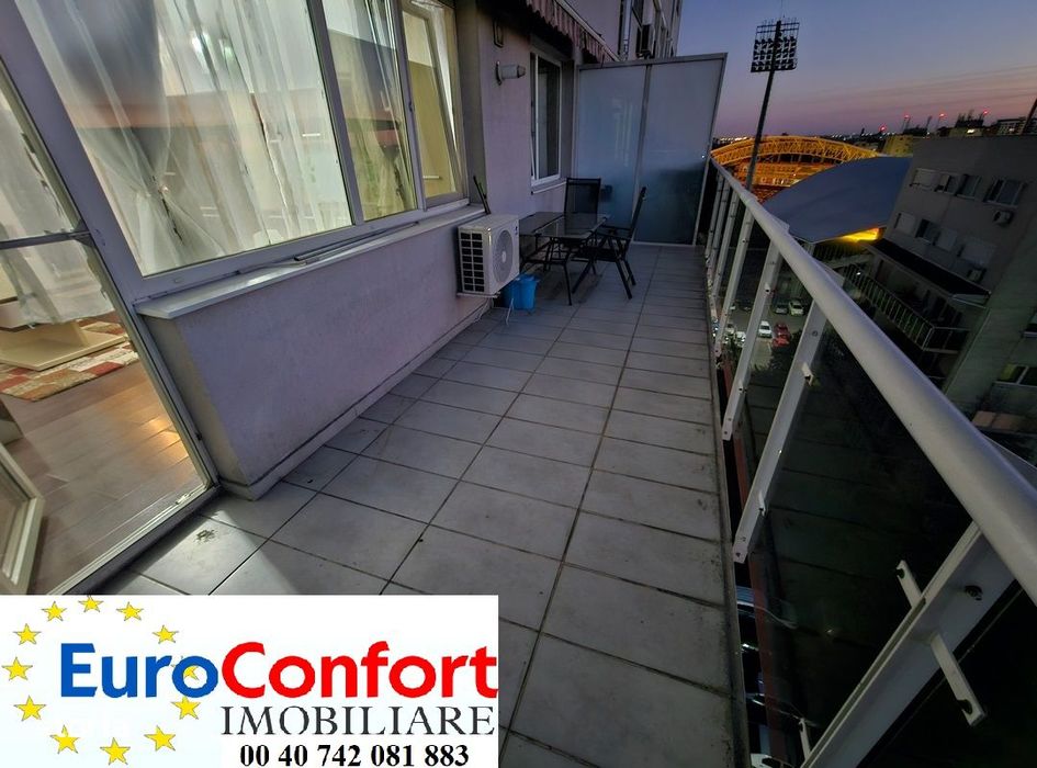 Inchiriez apartament 2 camere Complex Rezidential Ared Uta, cu terasa