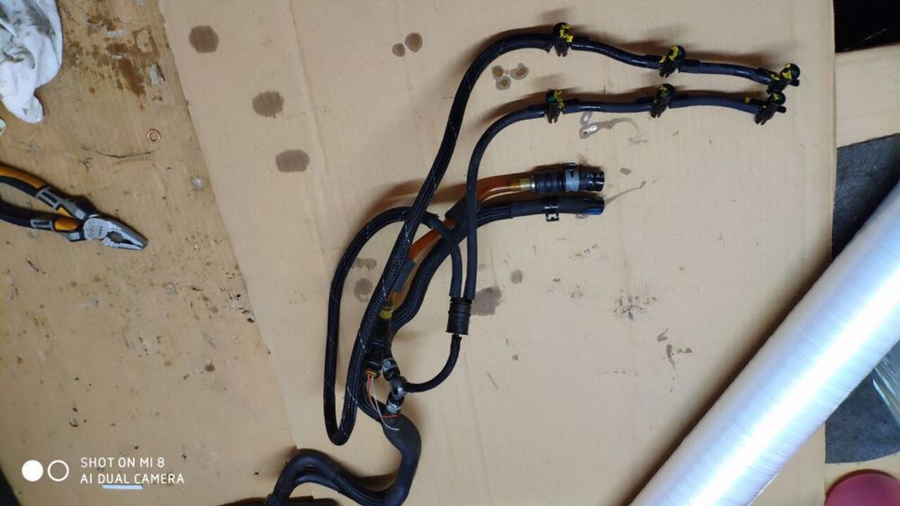 Горивни маркучи за излишната нафта Audi A6 C6 3.0D 2.7tdi V6 239коня