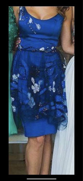 Rochie albastra, foarte comoda