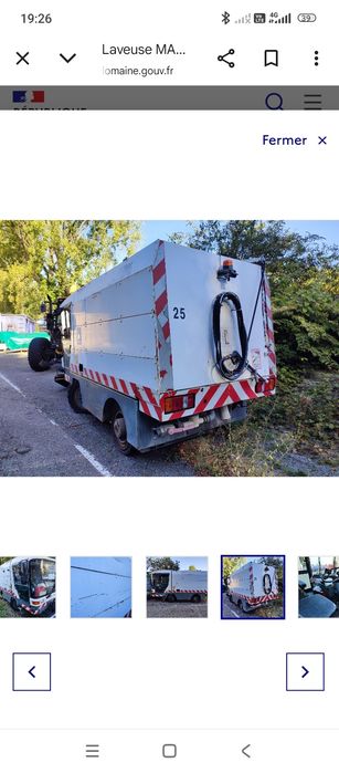 Spălătoare stradala ( mașină spălat strada)