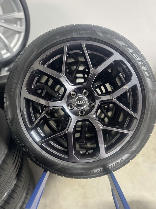 Jante Audi Q7 SQ7 R21 Originale 4M Audi Sport Pirelli 34/2024 Vara 99%
