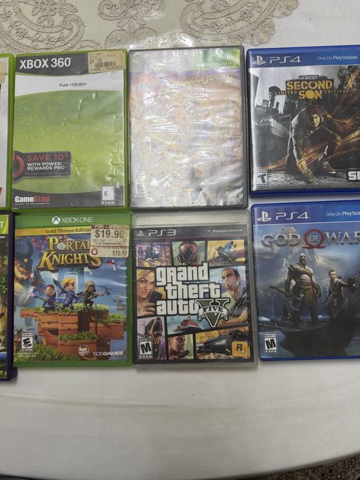 Родам игры от Ps4 и Xbox