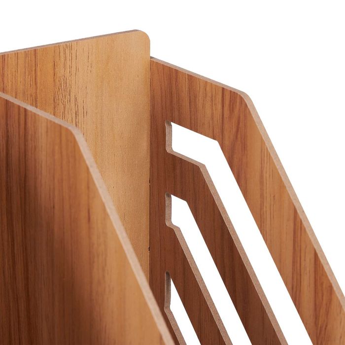 Organizator de birou cu 8 compartimente 1 sertar MDF 30x33x24 cm