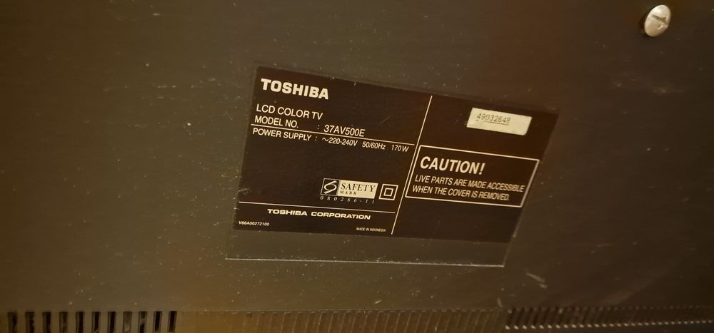 Телевизор Toshiba 37AV500E