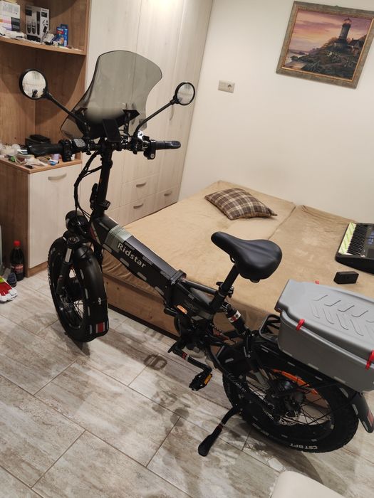 Сгъваем електрически велосипед за възрастни raidstar h20pro 2000w23ah