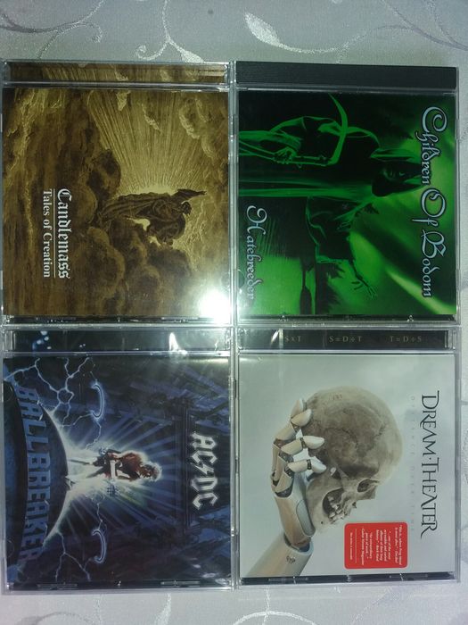 Оригинални дискове Dio,W.A.S.P.,Metallica,Twisted Sister,Sepultura