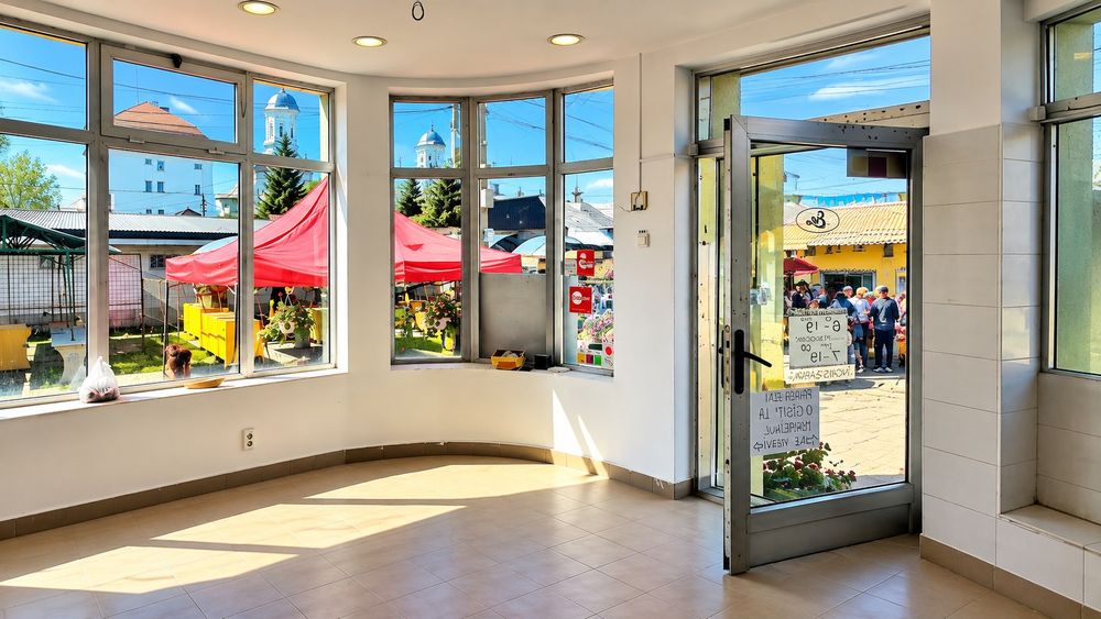 Dau in chirie spatiu comercial in centru Turda