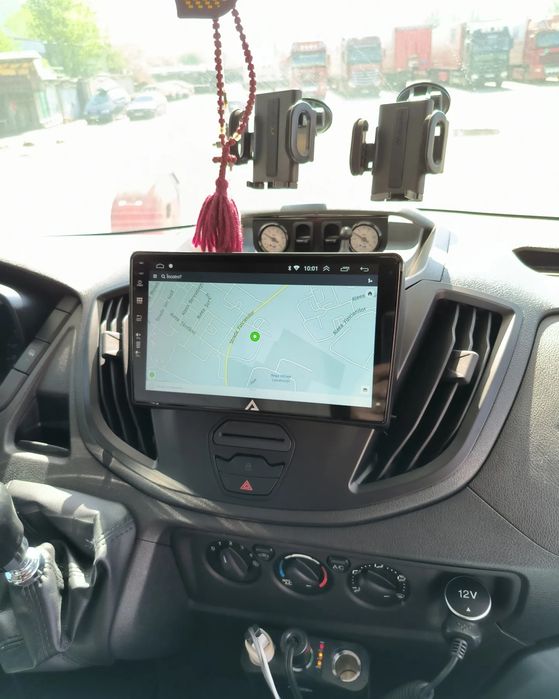 Navigatie android Ford Transit Waze YouTube GPS