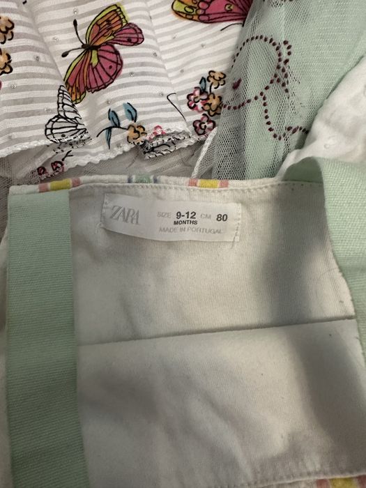 Бебешки рокли до 1 година Zara и други