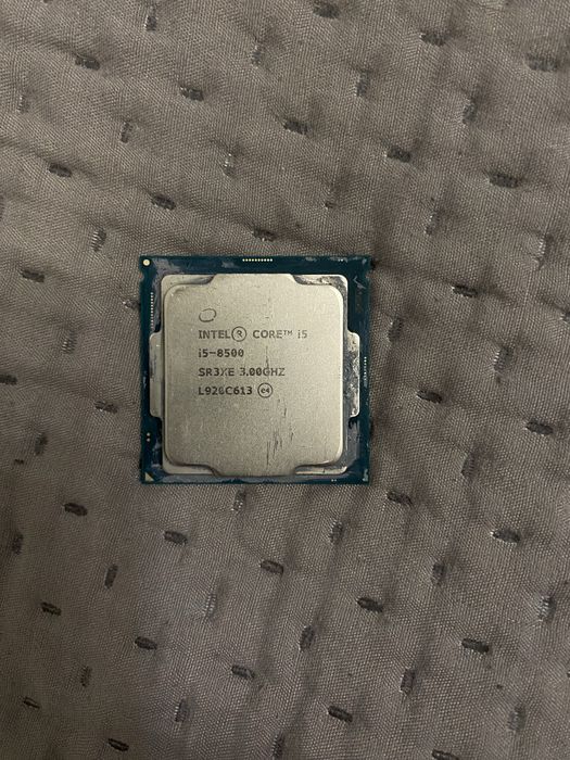 Материнская плата с процессором