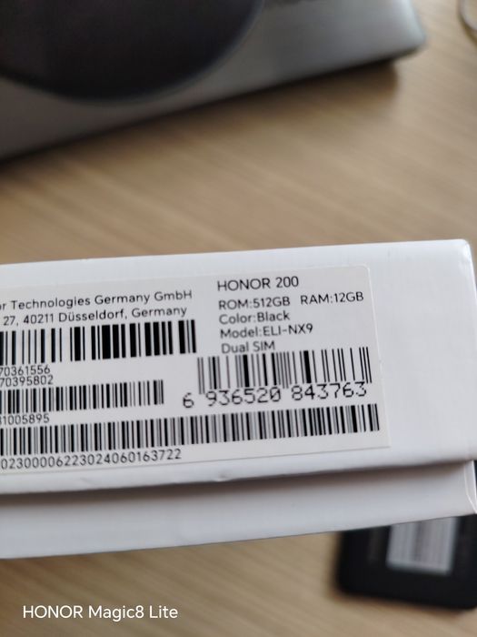 Honor 200  512gb ram12gb