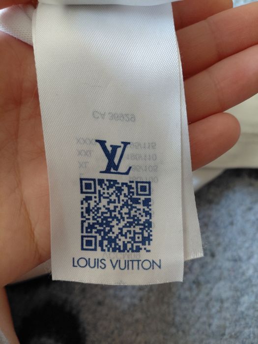 tricoul Louis Vuitton original alb