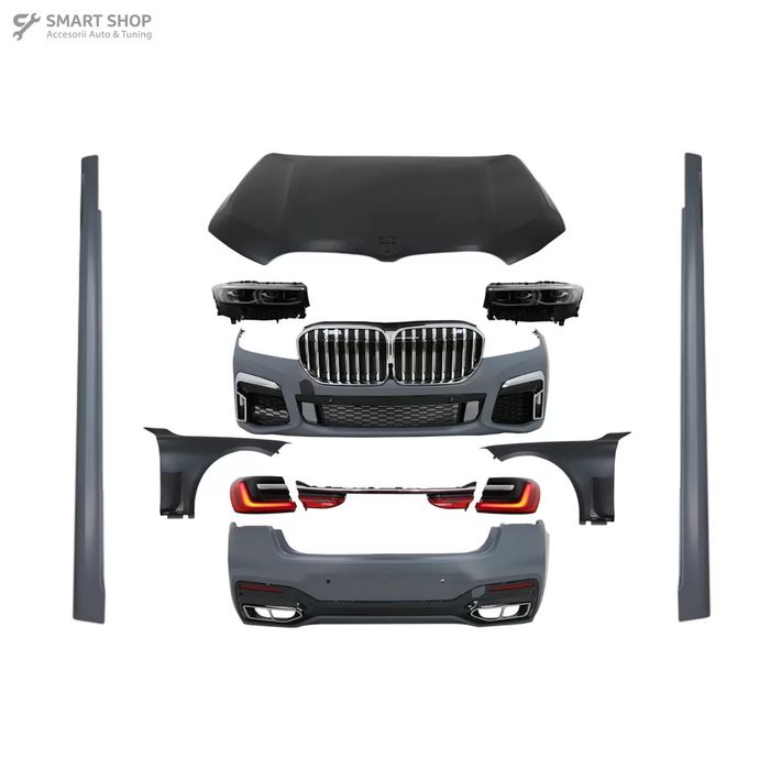 Pachet Exterior Complet BMW G12 Seria 7 (2015-2019) Conversie la G12 L