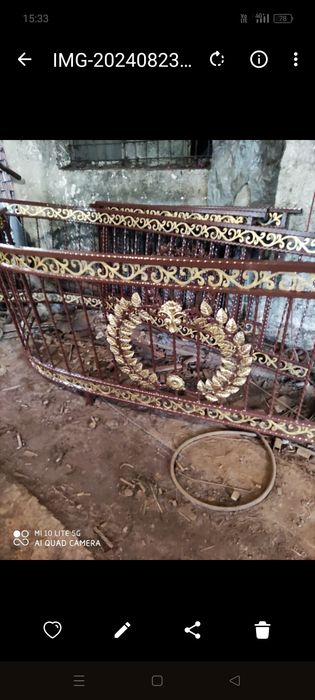 Lucrări la comanda din fier forjat