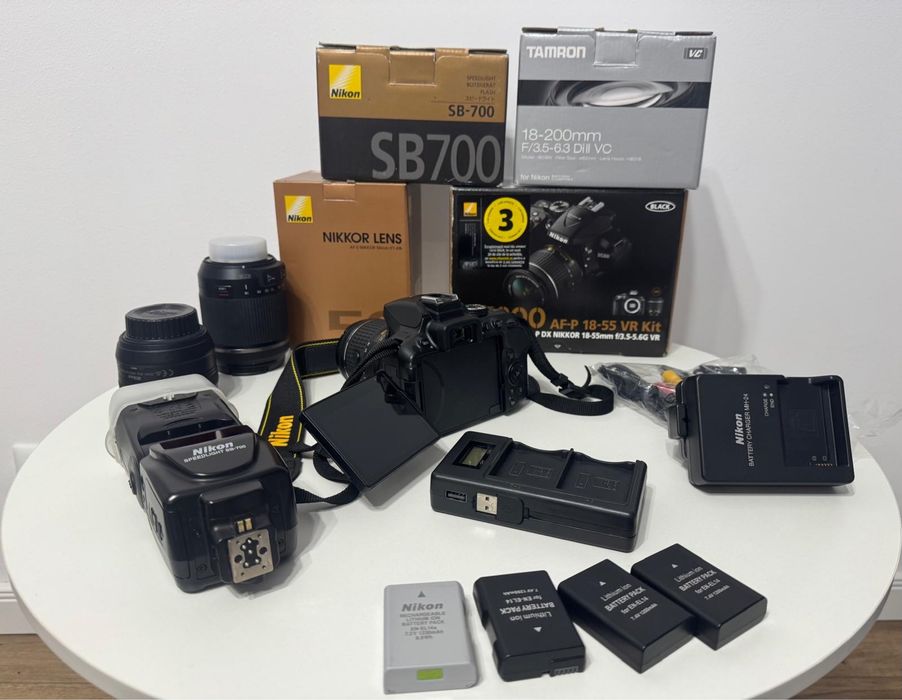 Kit foto Nikon D5300 complet