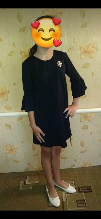 Платье школьное женское