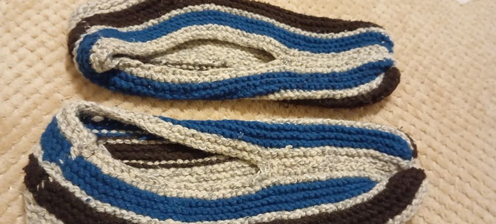 Cipici, papucei de casă  din lână