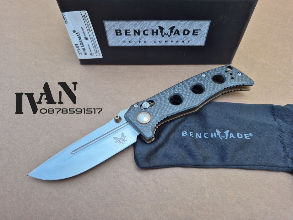 Сгъваем нож Benchmade 273-03 Mini Adamas -Carbon