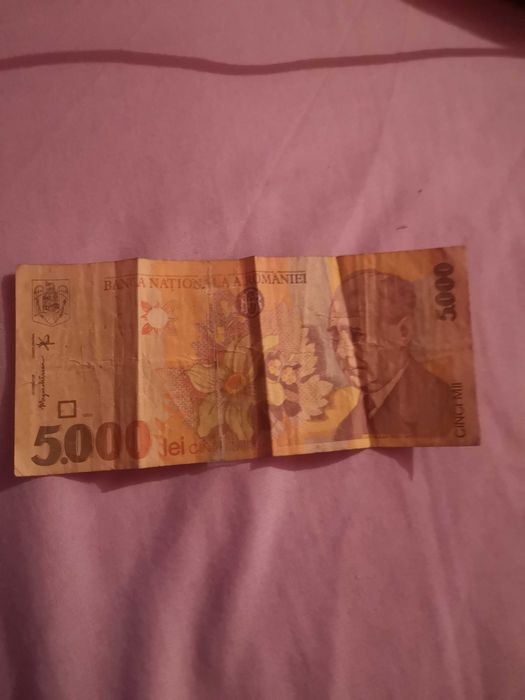 Vand bancnota de 5.000 din anul 1998