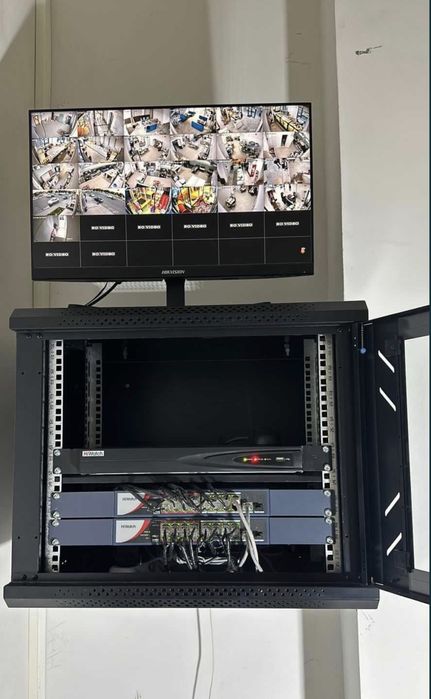 Видеонаблюдение, установка