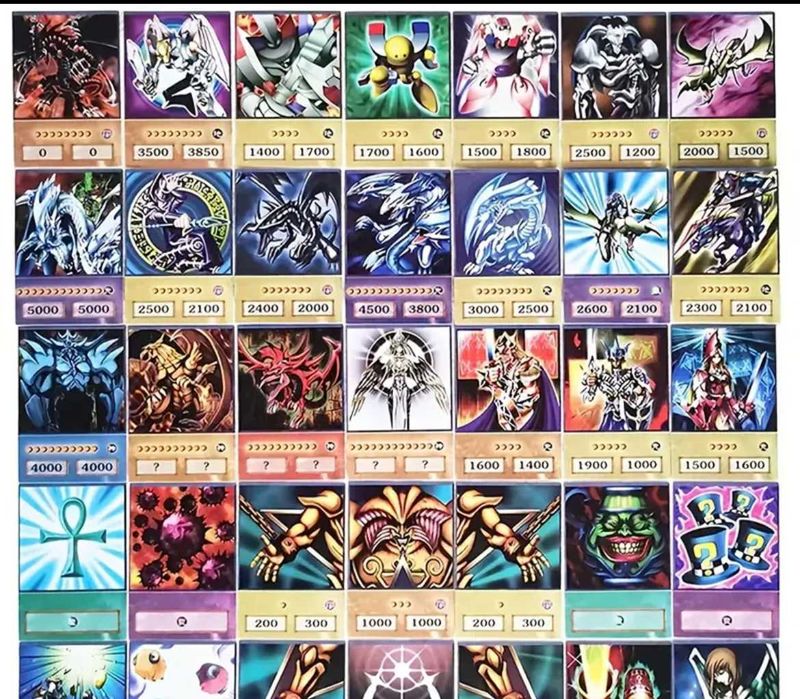 Yu-Gi-Oh 100 Карти Anime Style