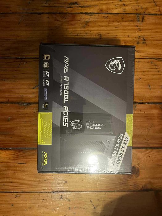 MSI MAG A750GL модулярно захранване, неразопаковано, 750W