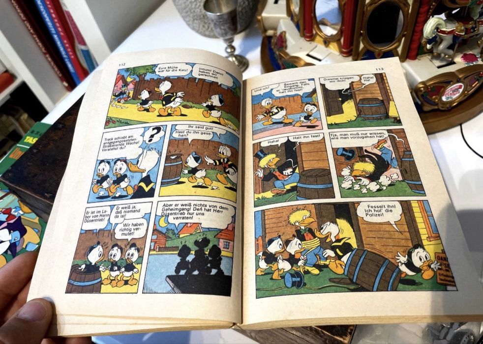 Lustige Tachenbucher reviste benzi desenate Donald 3 bucati