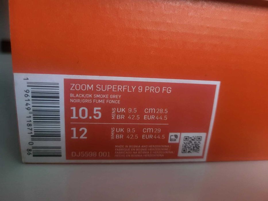 Бутонки Nike ZOOM SUPERFLY 9 pro fg