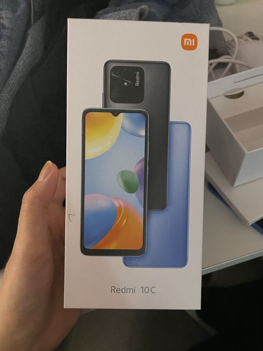 Смартфон REDMI 10C 4 ГБ/64 ГБ зеленый ПРОДАМ