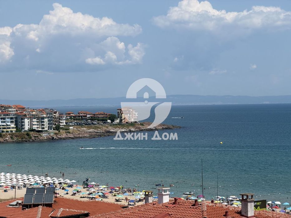 Едностаен апартамент с ПАНОРАМА МОРЕ и БЕЗ ТАКСА в гр. Созопол