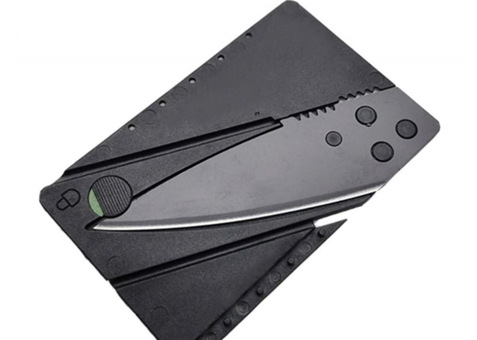 Card bancar transformare cutit cutter