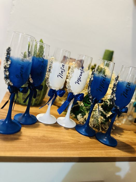 Pahare personalizate pentru nunta