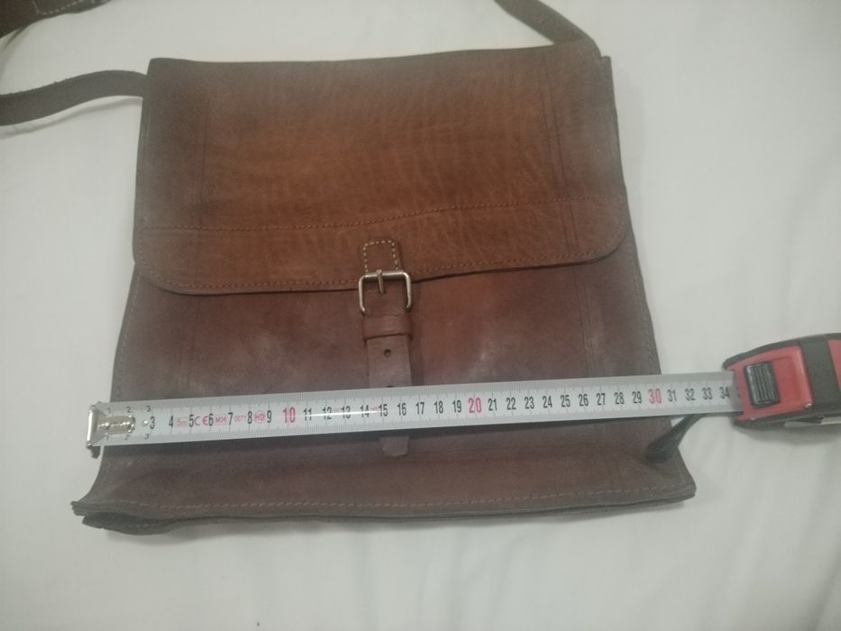 Кожена чанта от телешки бланк