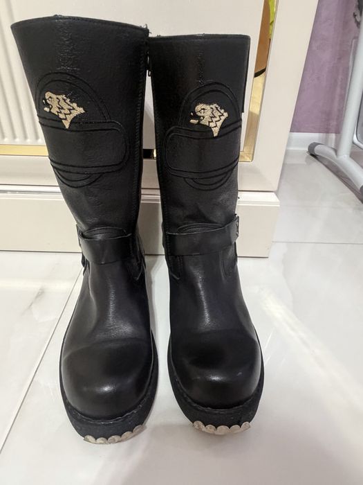 Дамски черни  боти/ботуши