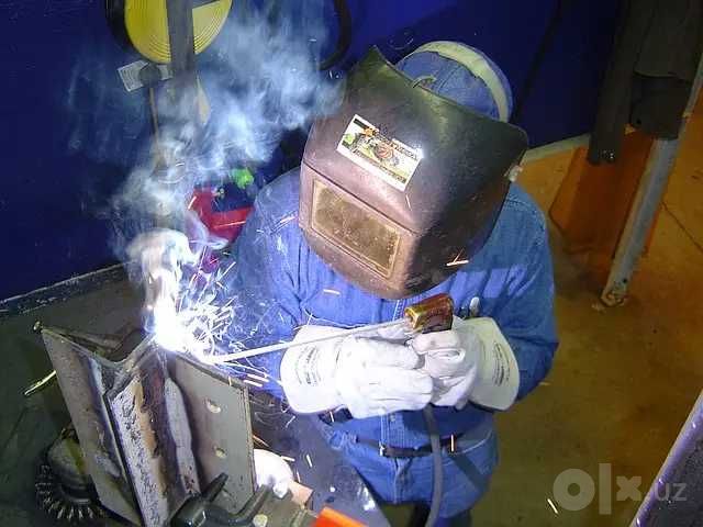 Svarshik xizmati barcha turdagi metal ishlari qilib beramiz