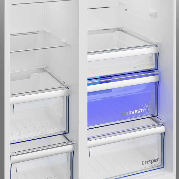 Нов хладилник Side by side Beko 571 л, NeoFrost Dual Cooling